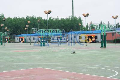 上海电机学院临港校区篮球场基础图库64